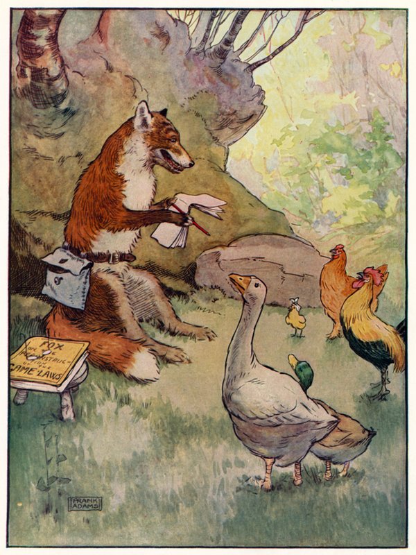 Kleines Huhn Kluk von Frank Adams