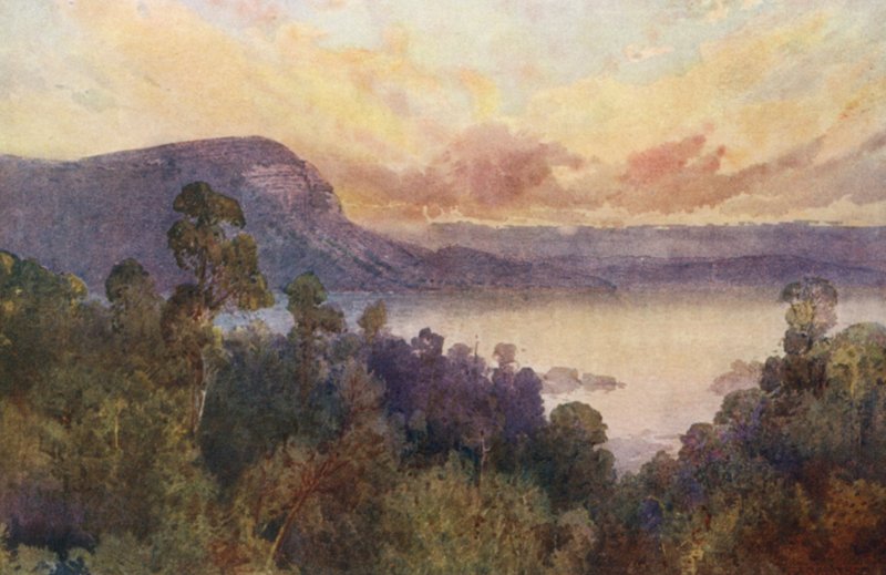 Neuseeland: Lake Waikare-Moana von Frank H Wright