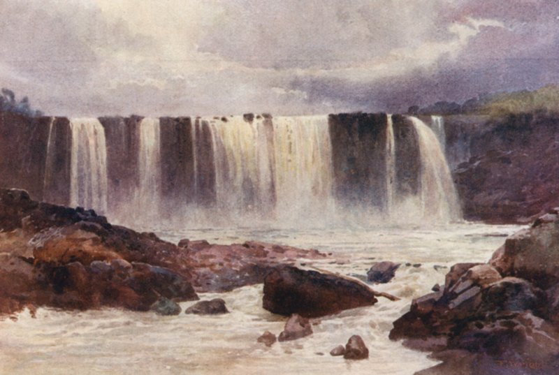 Neuseeland: Wairua-Fälle von Frank H Wright