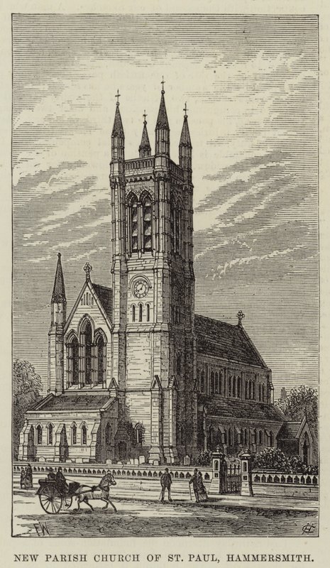 Neue Pfarrkirche St. Paul, Hammersmith von Frank Watkins