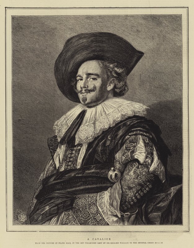 Ein Kavalier von Frans Hals