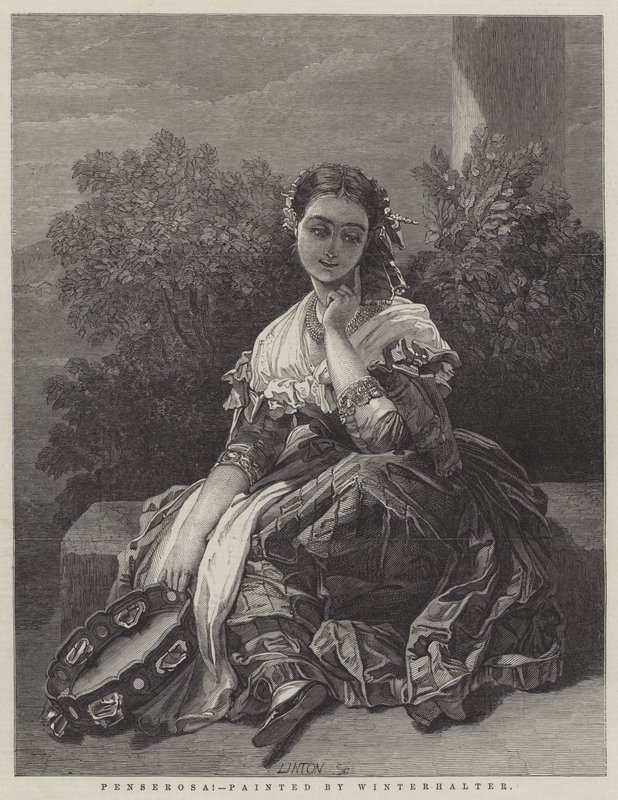 Penserosa! von Franz Xaver Winterhalter