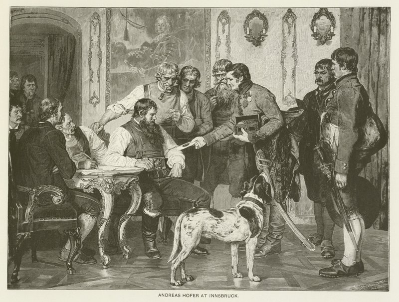 Andreas Hofer in Innsbruck von Franz Defregger