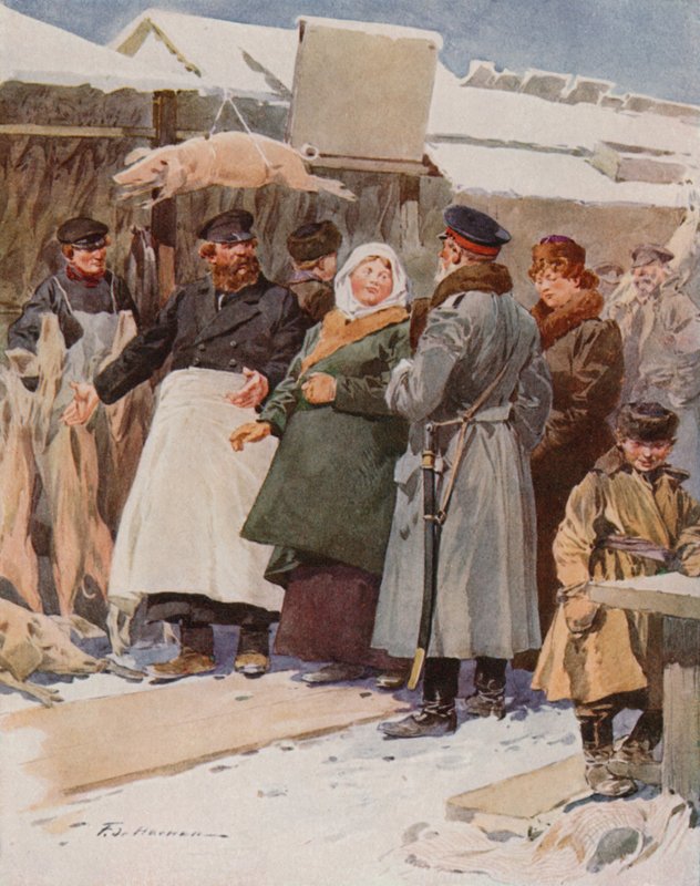 Der Tiefkühlfleischmarkt von Frederic de Haenen