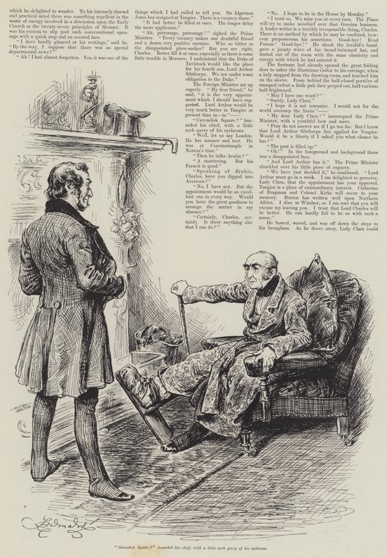 Eine Frage der Diplomatie, von Arthur Conan Doyle von Frederick Barnard