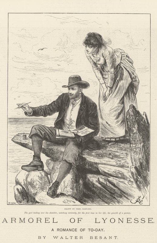 Armorel von Lyonesse, Eine Romanze von Heute, von Walter Besant von Frederick Barnard