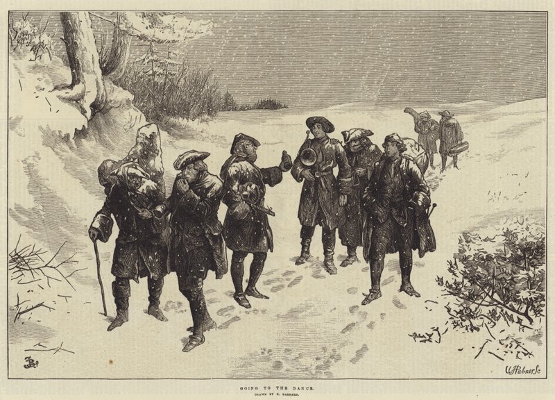 Zum Tanz gehen von Frederick Barnard