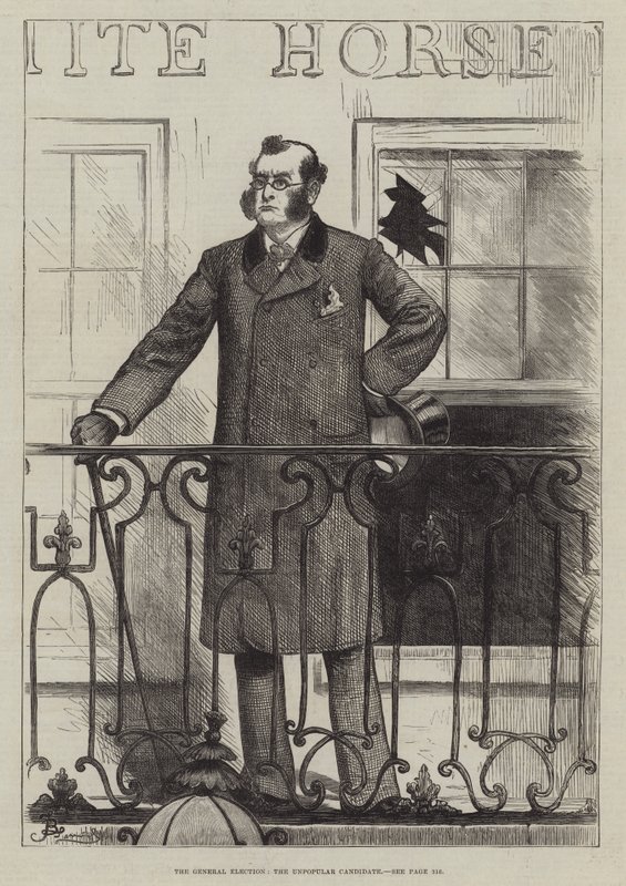 Die Generalwahl, der unbeliebte Kandidat von Frederick Barnard