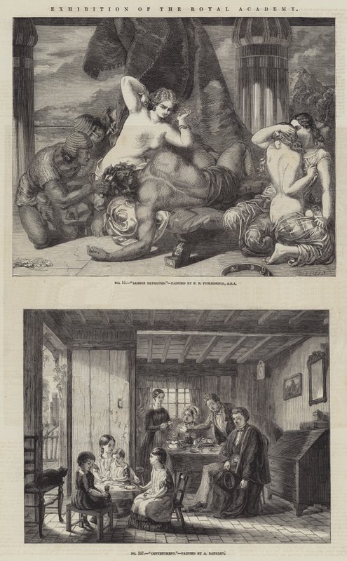 Ausstellung der Royal Academy von Frederick Richard Pickersgill