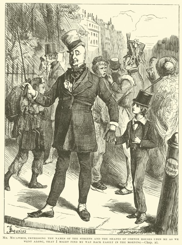 Mr. Micawber von Frederick Barnard