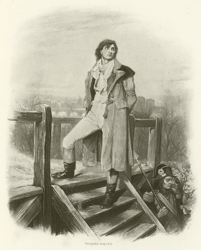 Sydney Carton (Gravur) von Frederick Barnard