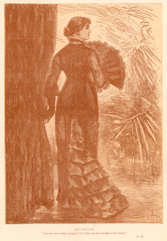 Die Witwe von Frederick Barnard