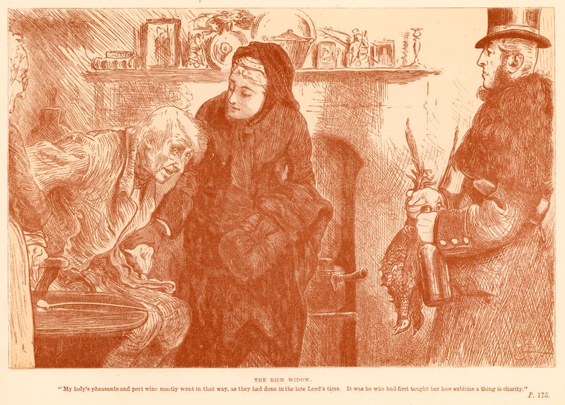 Die reiche Witwe von Frederick Barnard