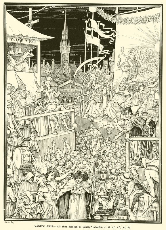 Jahrmarkt der Eitelkeiten von Frederick Hurten Rhead