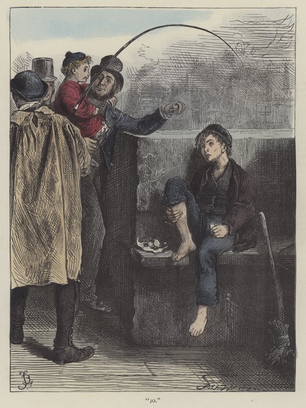 Illustration für Bleak House von Frederick L. Bernard