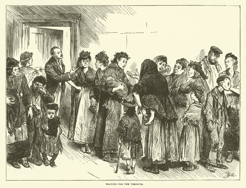 Warten auf die Urteile von Frederick L. Bernard