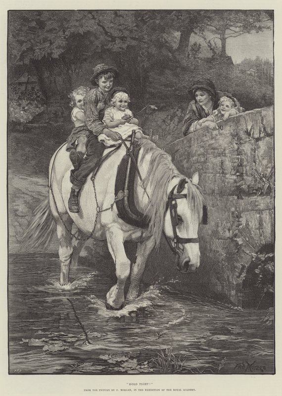 Festhalten! von Frederick Morgan