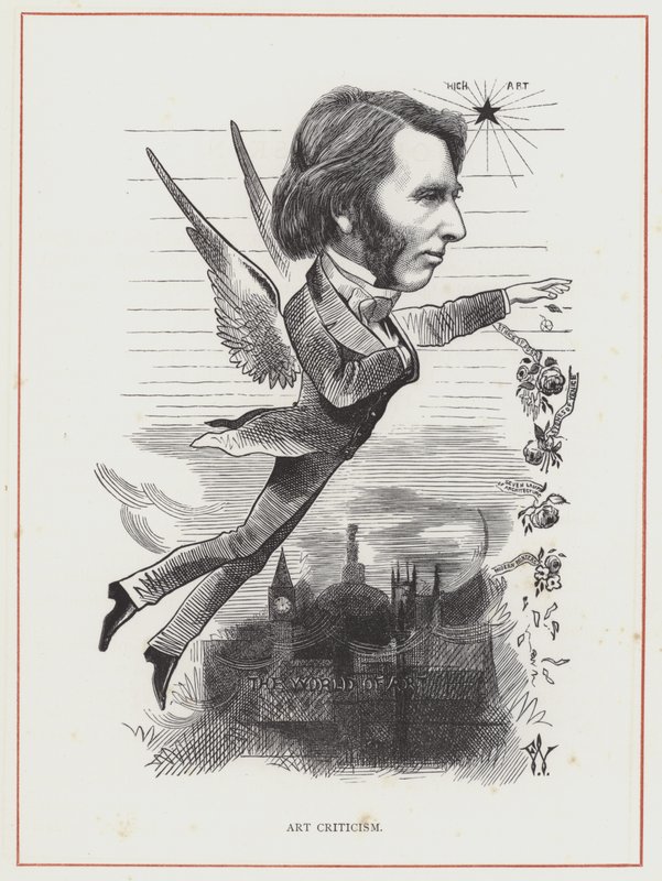 John Ruskin, Kunstkritik von Frederick Waddy