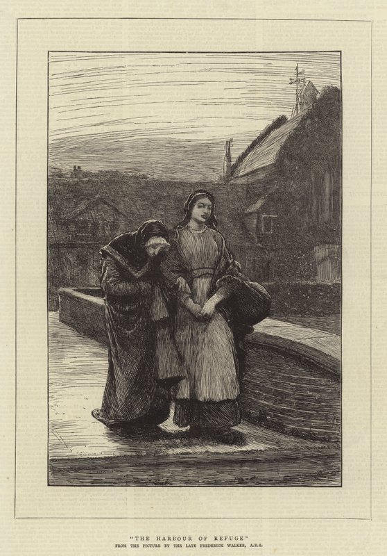 Der Hafen der Zuflucht von Frederick Walker