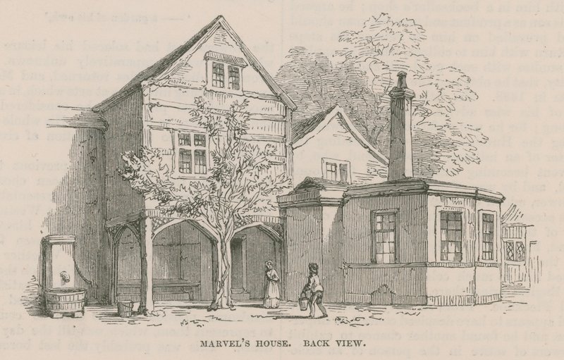 Haus von Andrew Marvel, Highgate von Frederick William Fairholt