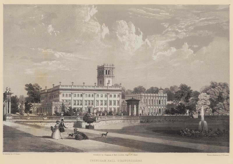 Trentham Hall, Staffordshire von Frederick William Hulme