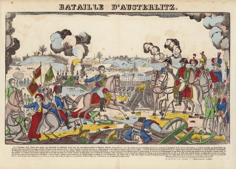Schlacht von Austerlitz von French School