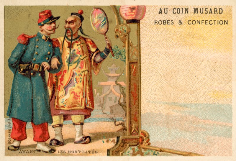 Vor den Feindseligkeiten von French School
