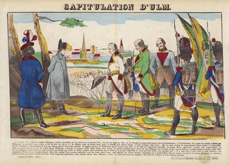 Kapitulation von Ulm von French School
