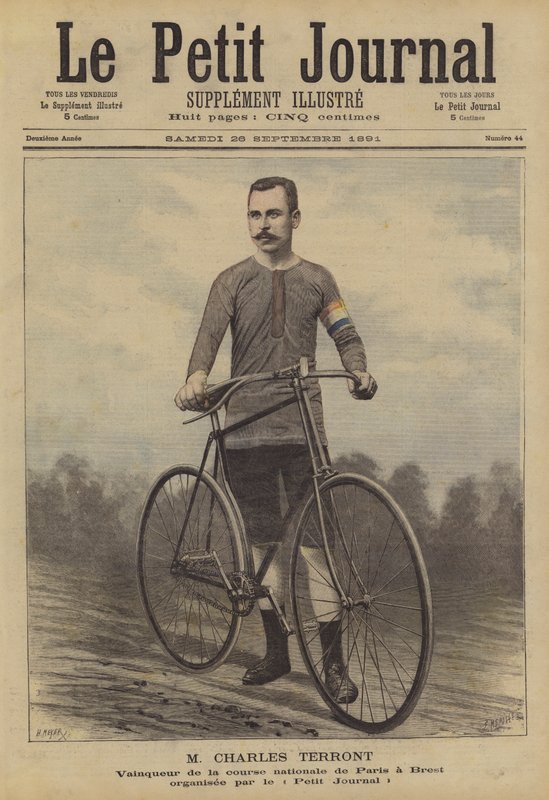 Charles Terront, Gewinner des Paris-Brest-Radrennens von French School