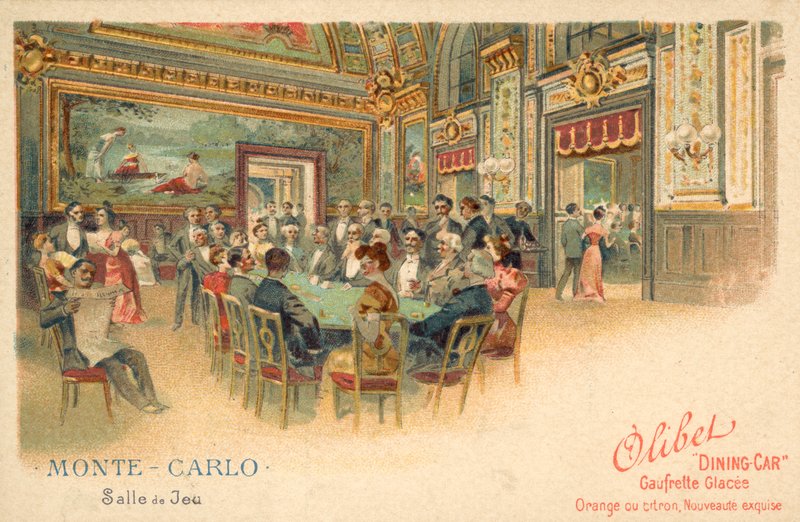 Spielzimmer, Monte Carlo, Monaco von French School