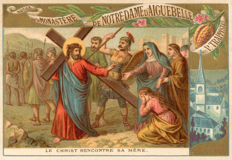 Jesus trifft seine Mutter von French School