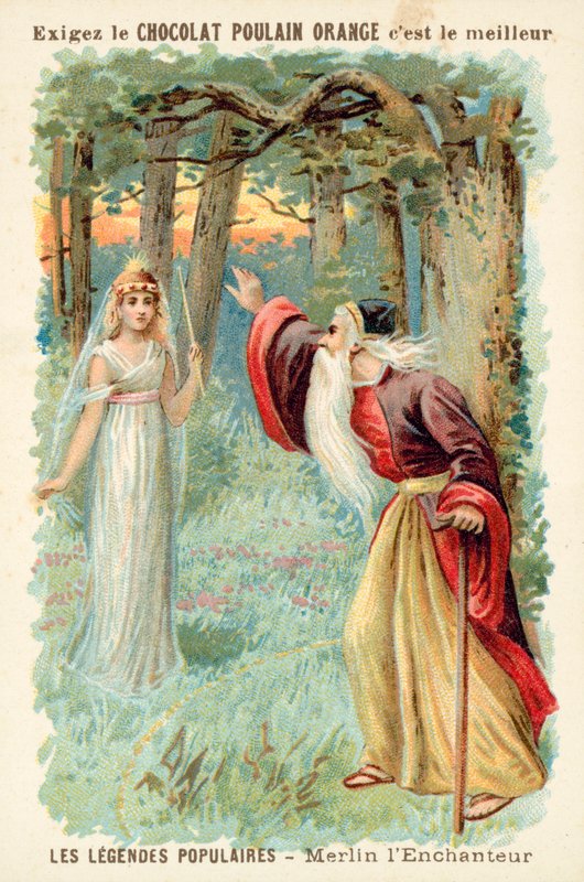 Merlin der Zauberer von French School