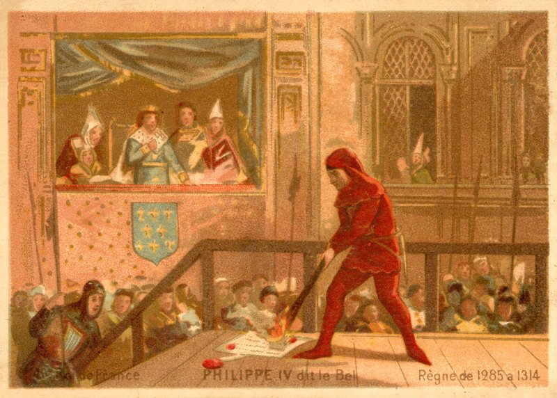 Philipp IV. von Frankreich von French School