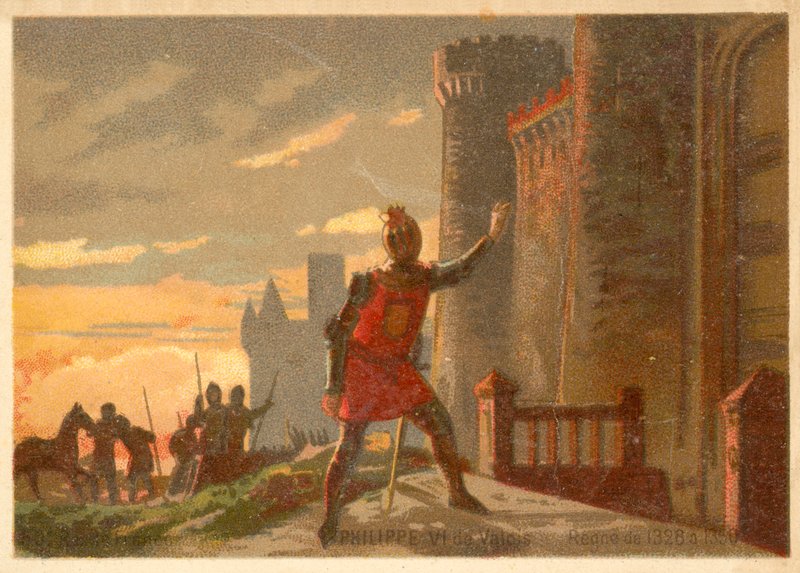 Philipp VI. von Frankreich von French School