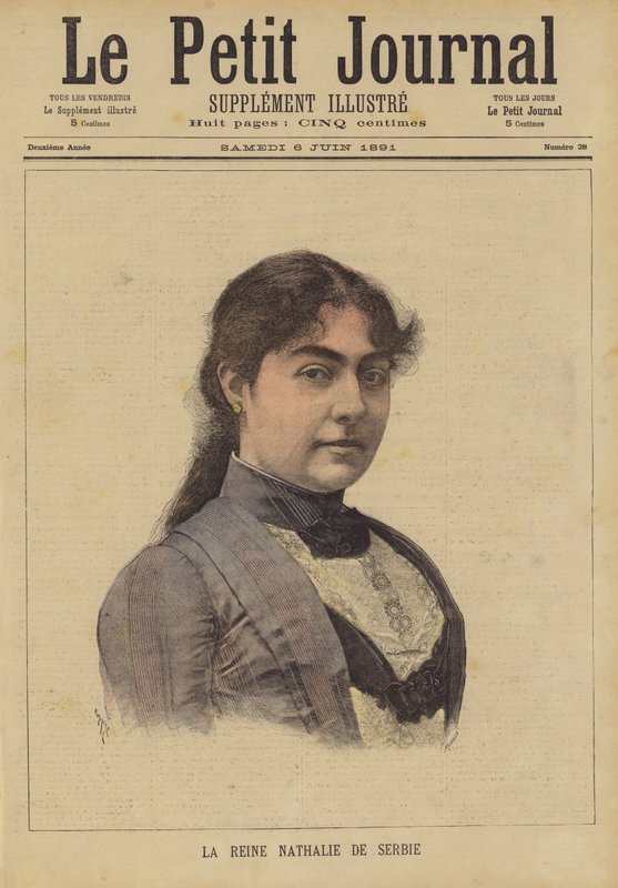 Königin Natalie von Serbien von French School