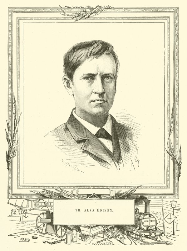 Thomas Alva Edison von French School