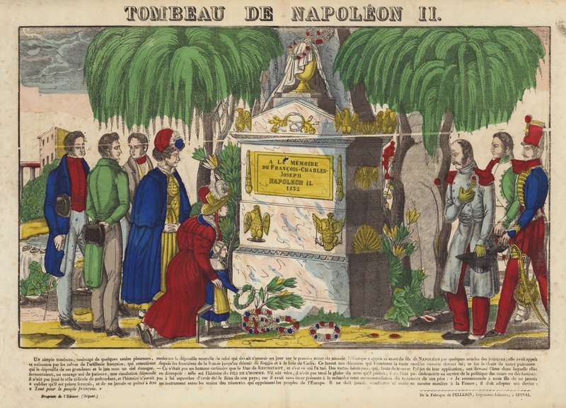 Grab von Napoleon II von French School