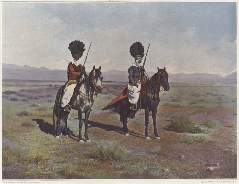 Berber auf Pferden von French Photographer
