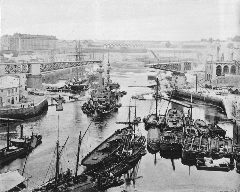 Brest - Le Pont Tournant von French Photographer