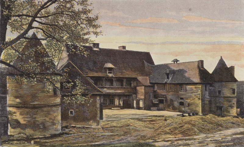 Bures, Altes Herrenhaus von Tourpes von French Photographer