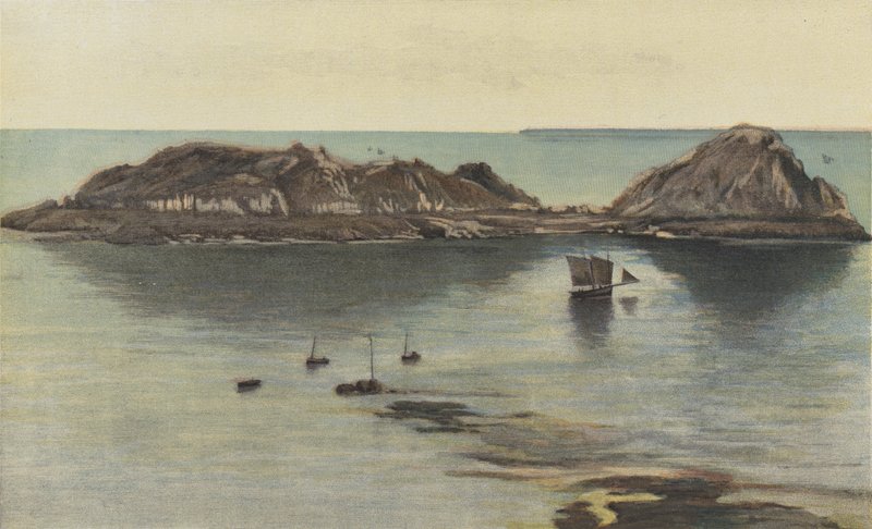 Cancale, Der Felsen von French Photographer