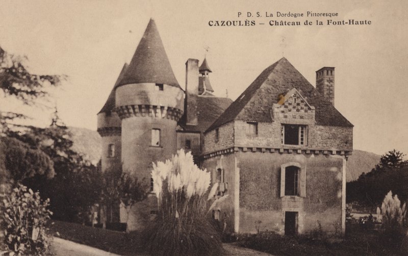 Cazoules, Château de la Fonte-Haute von French Photographer