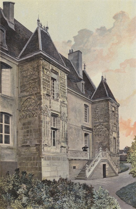 Cluny, Altes Schloss (Rathaus) von French Photographer