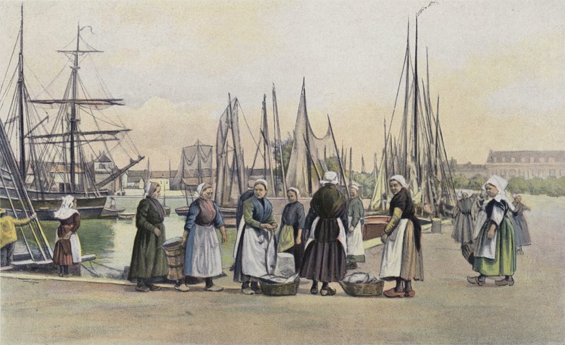 Concarneau, Der Hafen von French Photographer