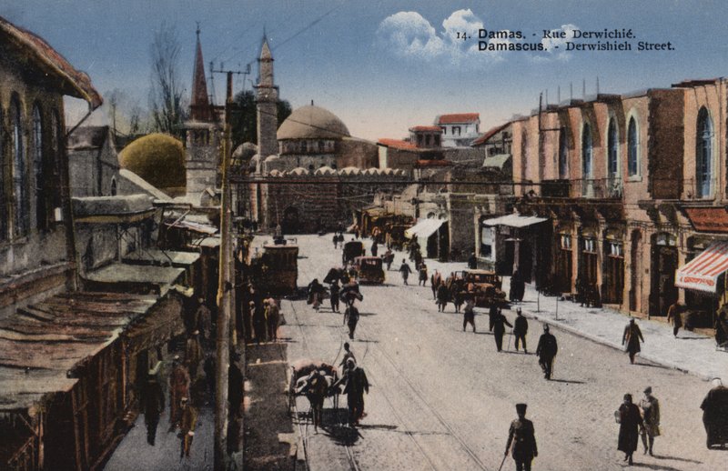 Damaskus, Derwishieh Straße von French Photographer