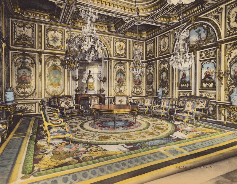 Fontainebleau: Salle du Conseil von French Photographer