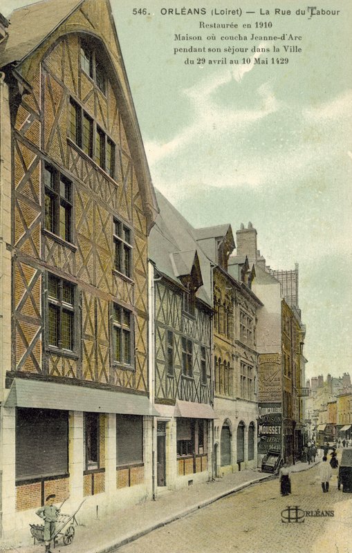 La Rue de Labour, Orléans von French Photographer