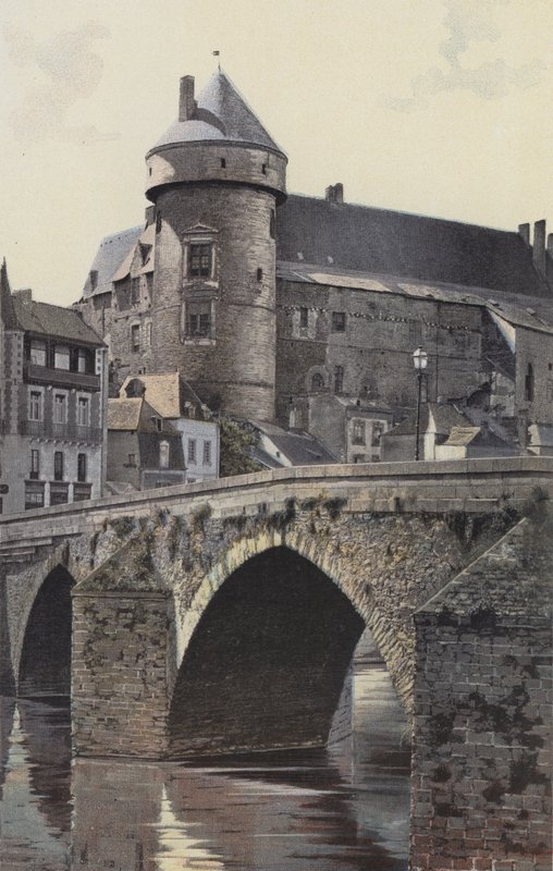 Laval, Alte Burg von French Photographer
