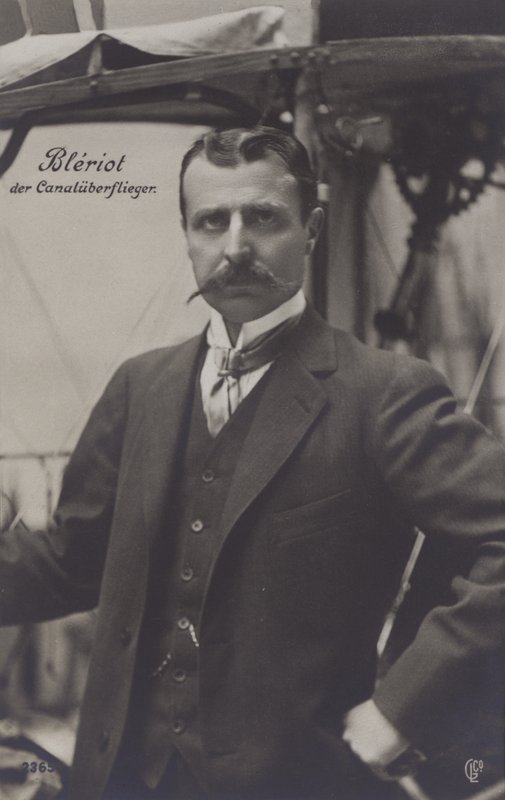 Louis Bleriot, französischer Flieger von French Photographer