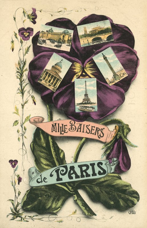 Tausend Küsse aus Paris von French Photographer